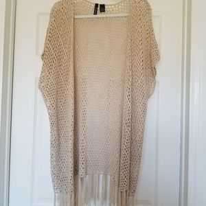 Crochet Beach cover up/kimono